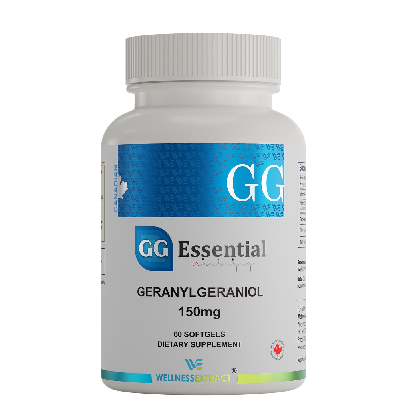 GG-Essential | Annatto Plant-derived Dietary Supplement | 150mg 60 softgels